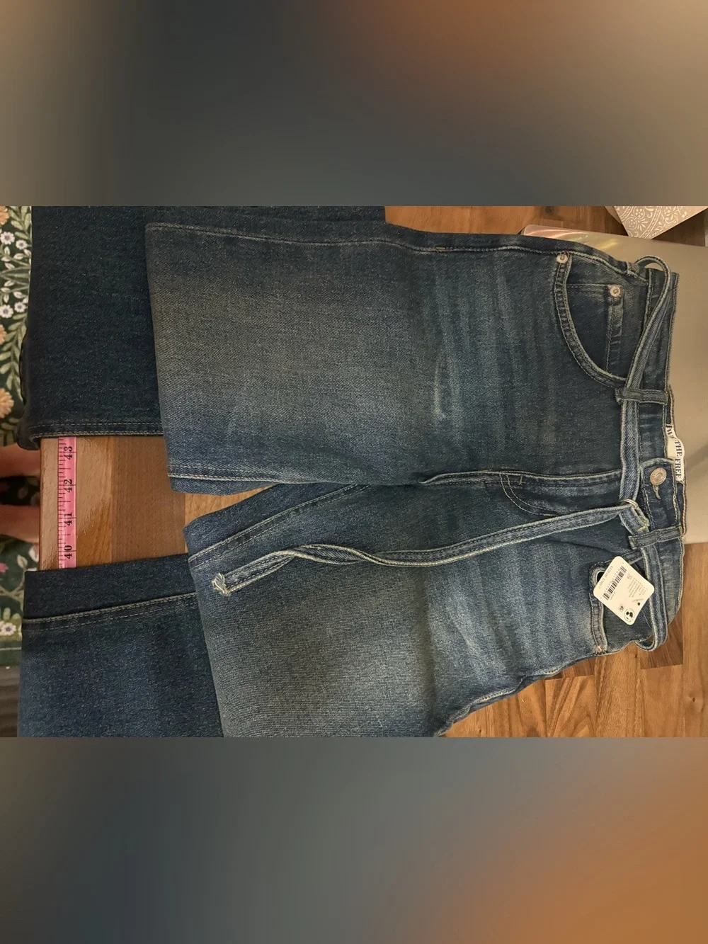 RELISTED** Free People Blue Straight Leg‎ Jeans